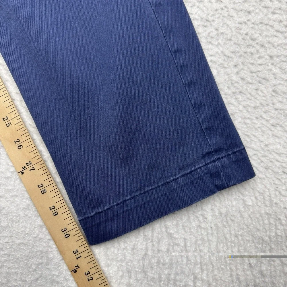 Banana Republic Aiden Chino Casual Pants Blue Men's Size 33x34